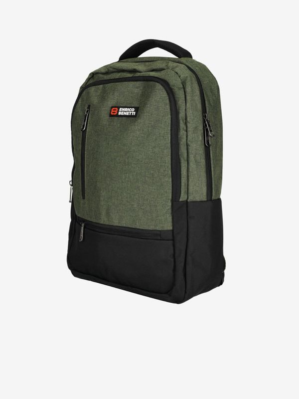Enrico Benetti Enrico Benetti Hamburg 15" Notebook Backpack Olive Ruksak zelena