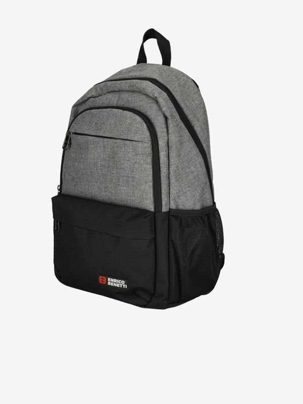 Enrico Benetti Enrico Benetti Hamburg Notebook 23 l Light Grey Ruksak siva