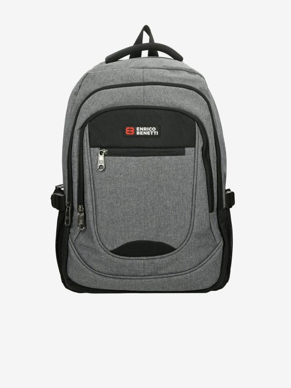 Enrico Benetti Enrico Benetti Hamburg Notebook 35,5 l Light Grey Ruksak siva