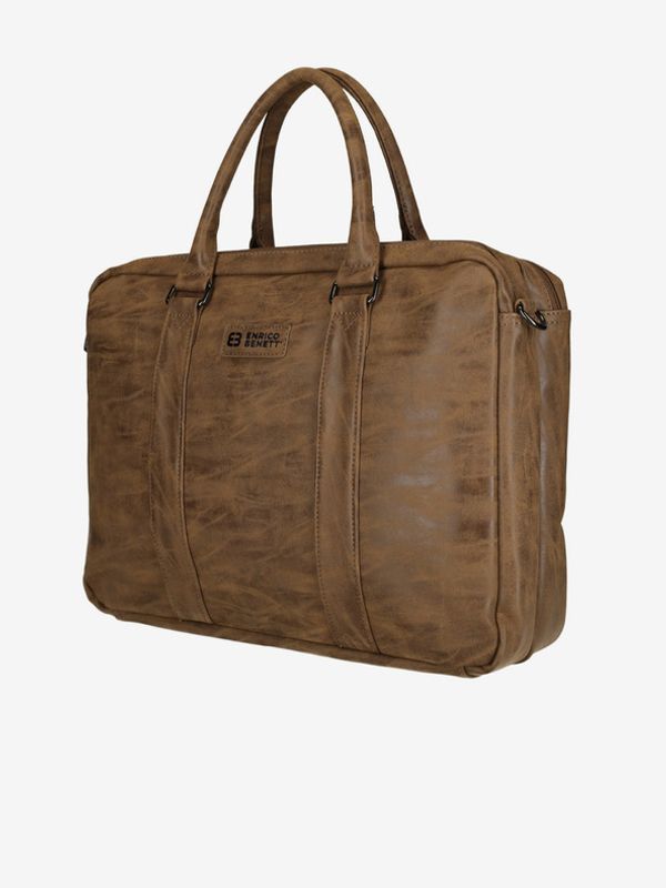 Enrico Benetti Enrico Benetti Rotterdam 15" Notebook Torba smeđa