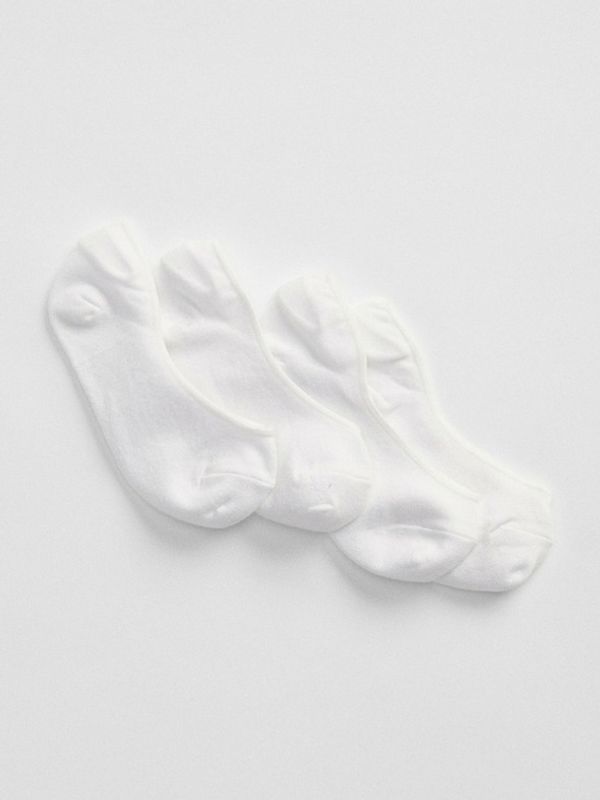 GAP GAP 2-pack Čarape bijela