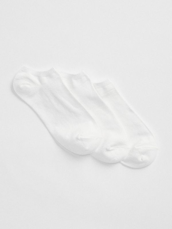 GAP GAP 3-pack Čarape bijela