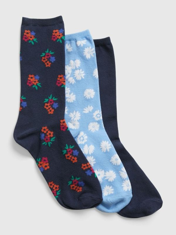 GAP GAP 3-pack Čarape plava