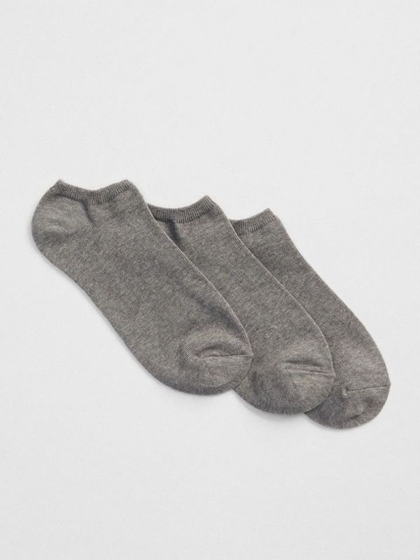 GAP GAP 3-pack Čarape siva