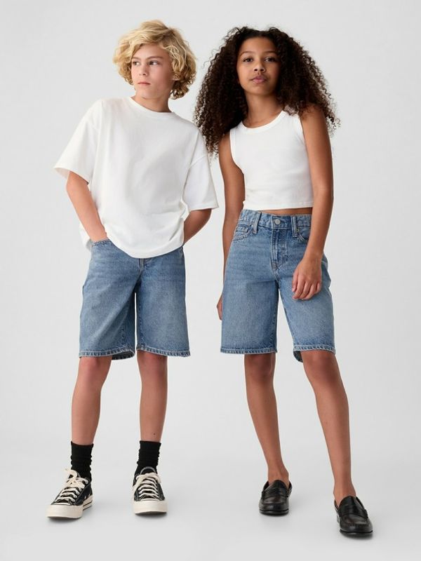 GAP GAP '90s Kratke hlače dječje plava