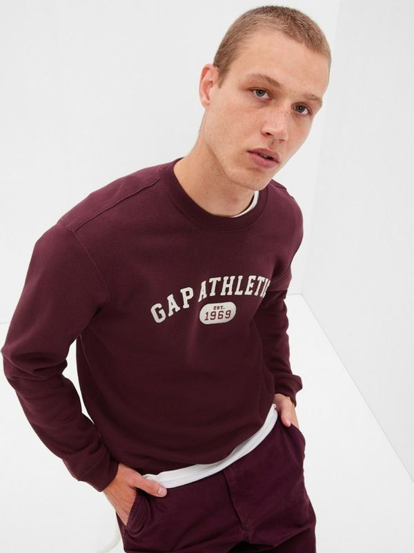 GAP GAP Athletic Majica dugih rukava crvena
