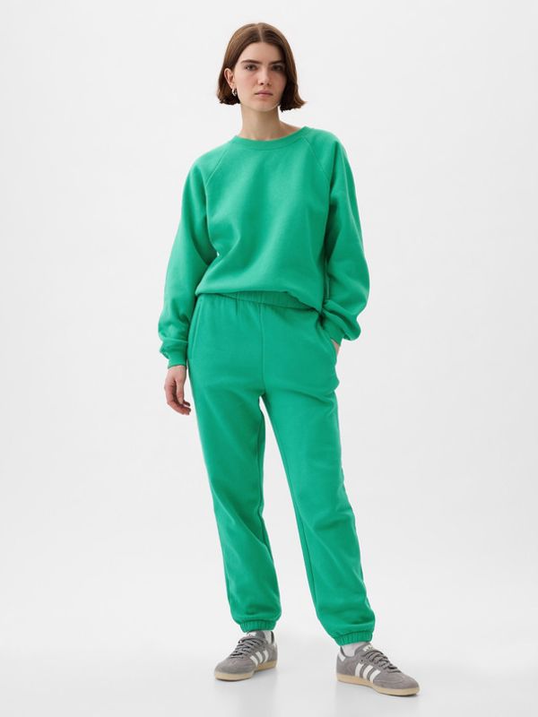 GAP GAP Boyfriend Donji dio trenirke zelena