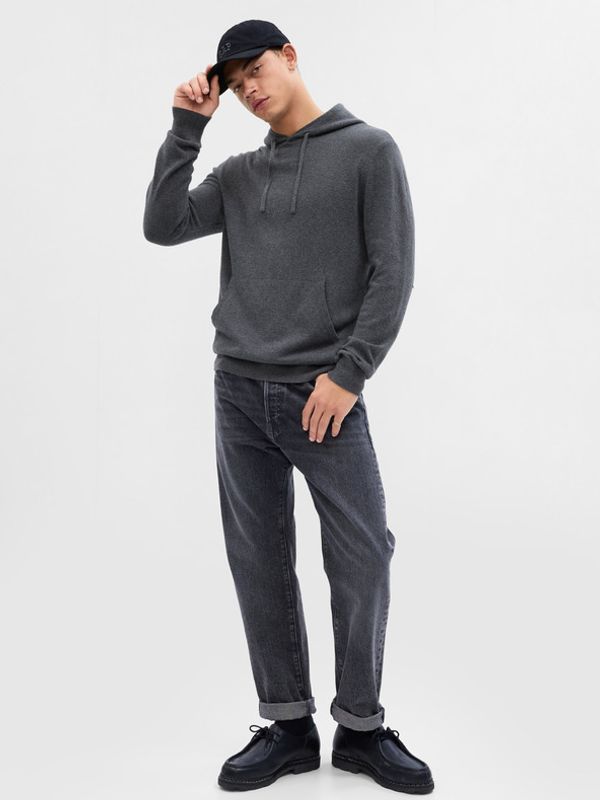 GAP GAP CashSoft Majica dugih rukava crna