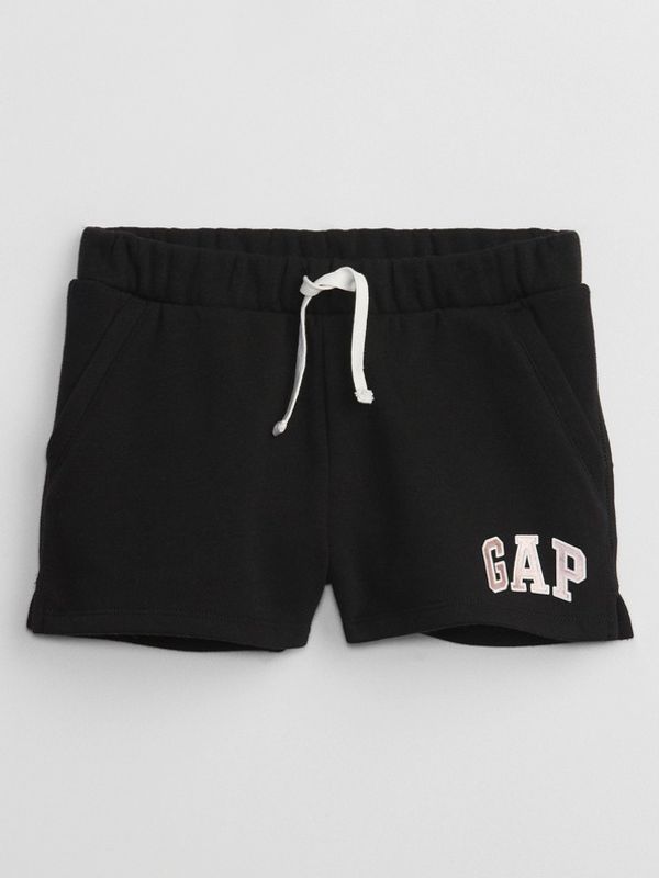 GAP GAP Dječje kratke hlačice crna