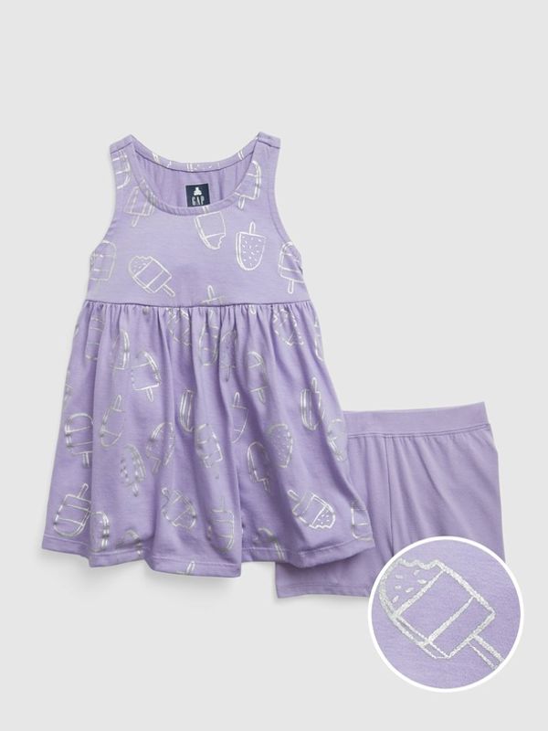 GAP GAP Dječji set ljubičasta