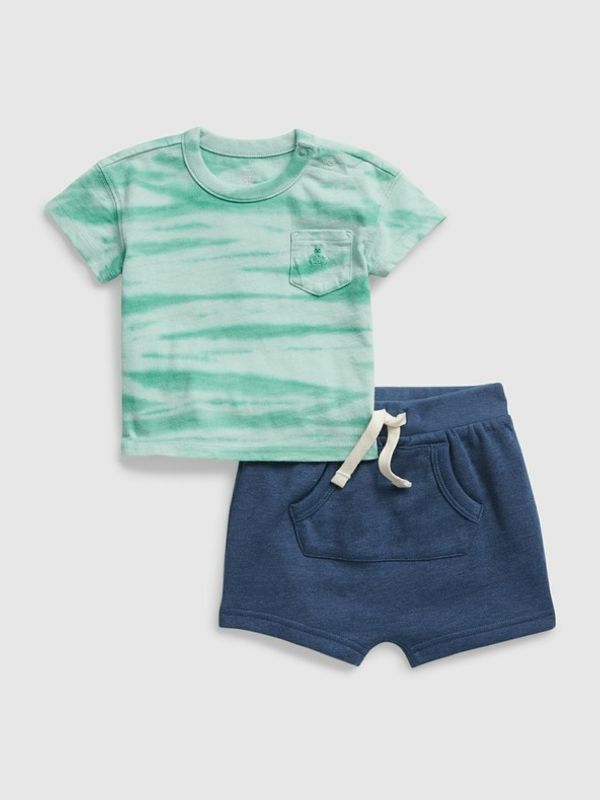 GAP GAP Dječji set plava zelena