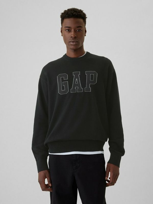 GAP GAP Džemper crna