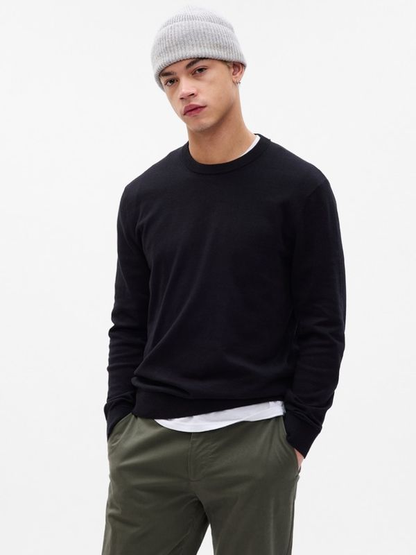 GAP GAP Džemper crna