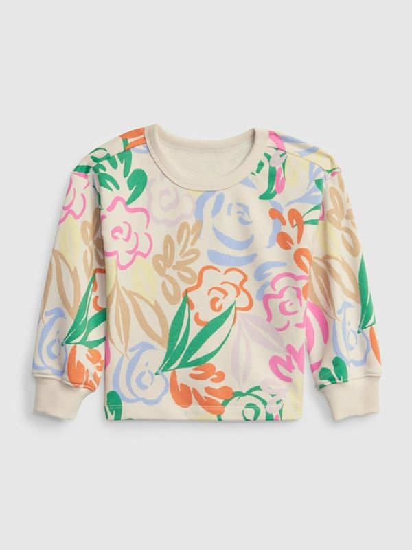 GAP GAP floral Trenirka (gornji dio) dječja ružičasta bež