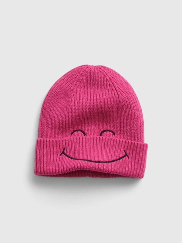 GAP GAP Gap & Smiley® Kapa dječja ružičasta