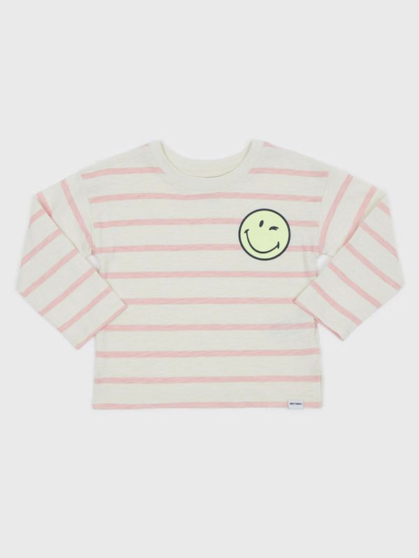 GAP GAP Gap & Smiley® Majica dječja bijela