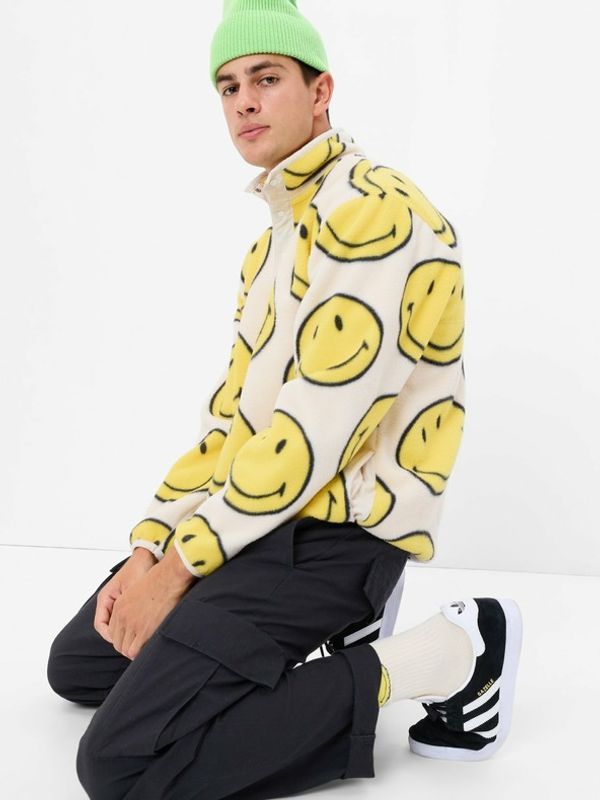 GAP GAP Gap & Smiley® Majica dugih rukava bež