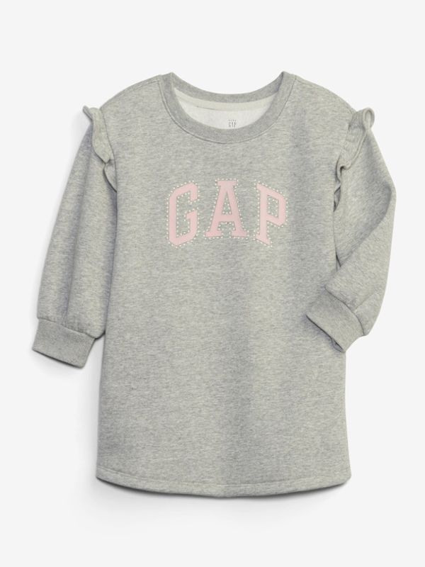 GAP GAP Haljina dječja siva