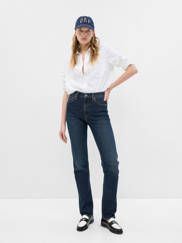 GAP GAP High Rise '90s Traperice plava