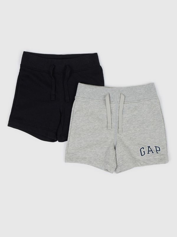 GAP GAP Kratke hlače dječje 2 kom siva