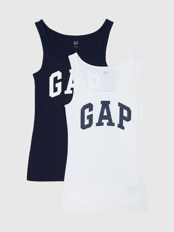 GAP GAP Logo Majica bez rukava 2 kom crna