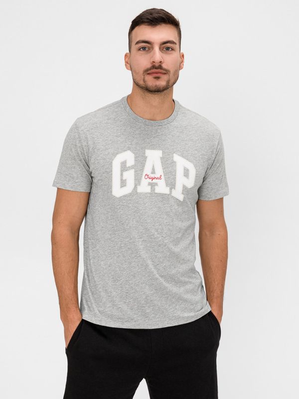 GAP GAP Logo Majica siva