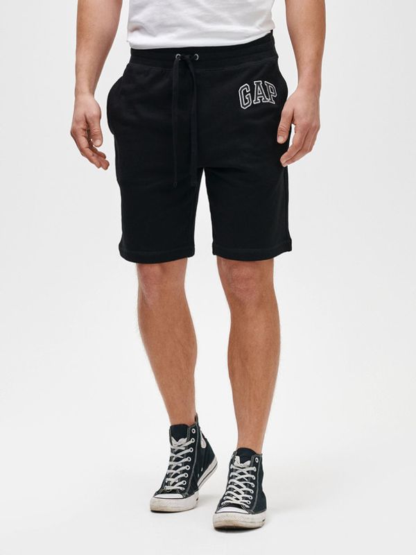 GAP GAP Logo mini Kratke hlače crna