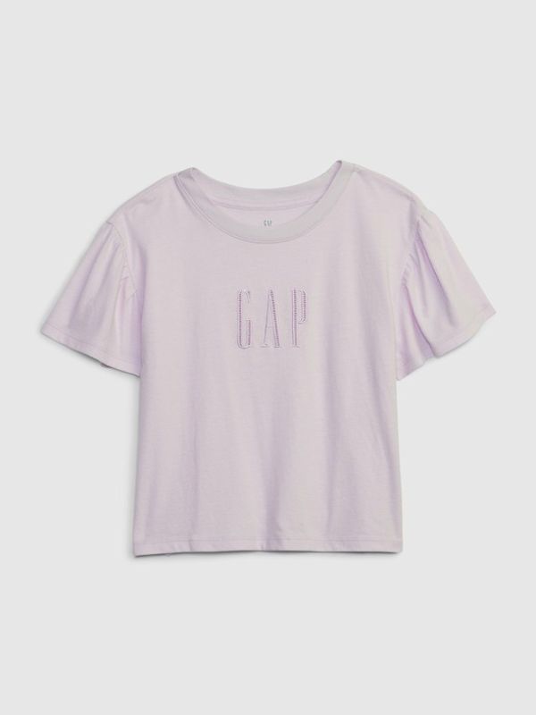 GAP GAP Majica dječja ljubičasta