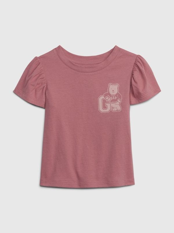 GAP GAP Majica dječja ružičasta