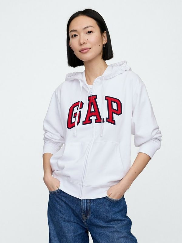 GAP GAP Majica dugih rukava bijela