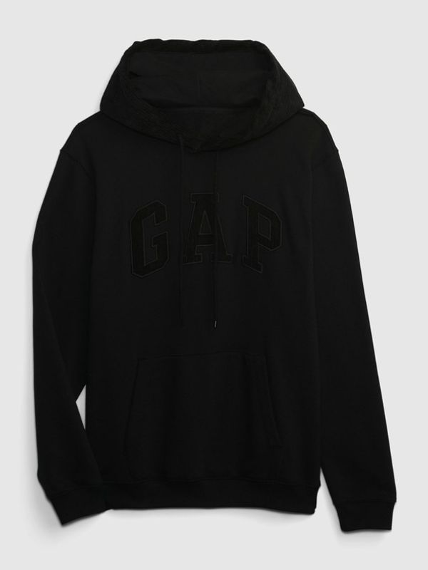 GAP GAP Majica dugih rukava crna