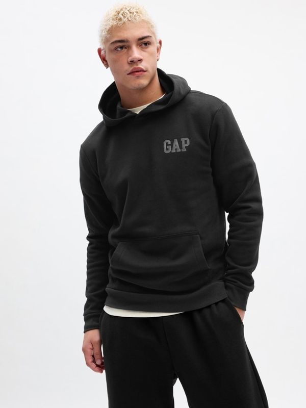 GAP GAP Majica dugih rukava crna