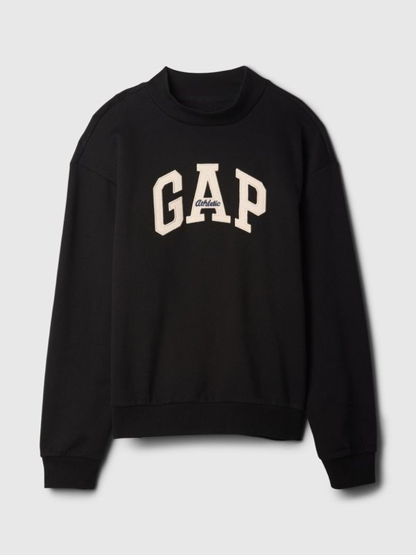 GAP GAP Majica dugih rukava crna