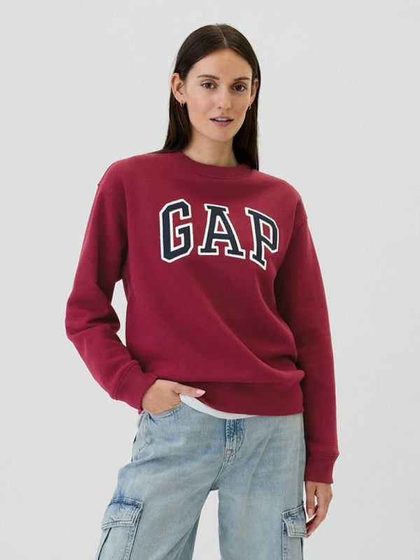 GAP GAP Majica dugih rukava crvena
