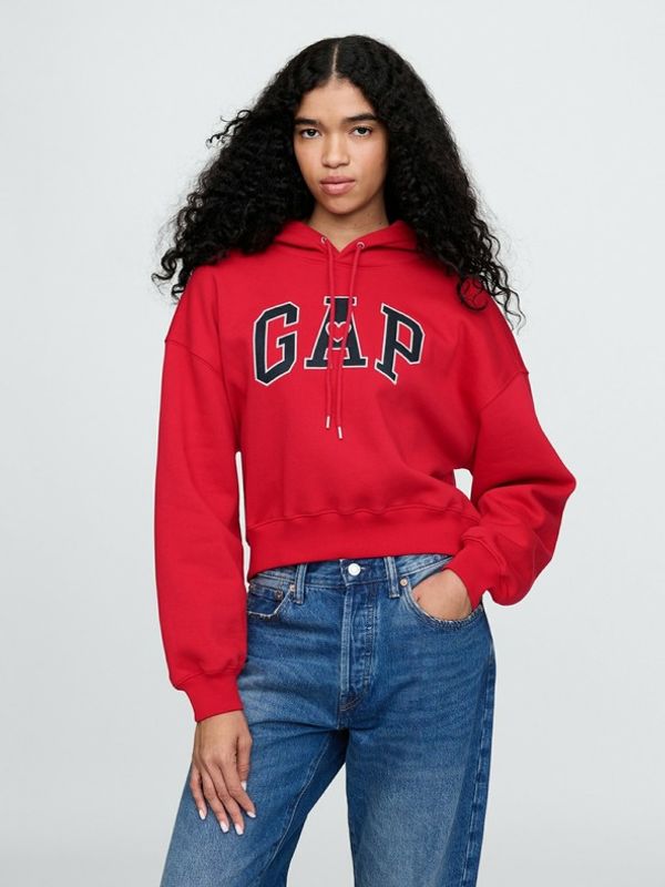 GAP GAP Majica dugih rukava crvena