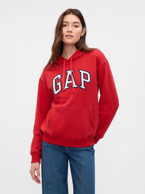 GAP GAP Majica dugih rukava crvena