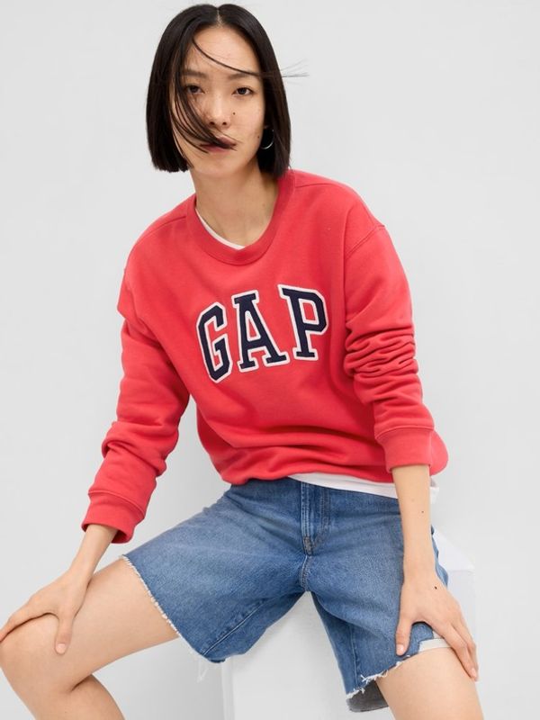 GAP GAP Majica dugih rukava crvena
