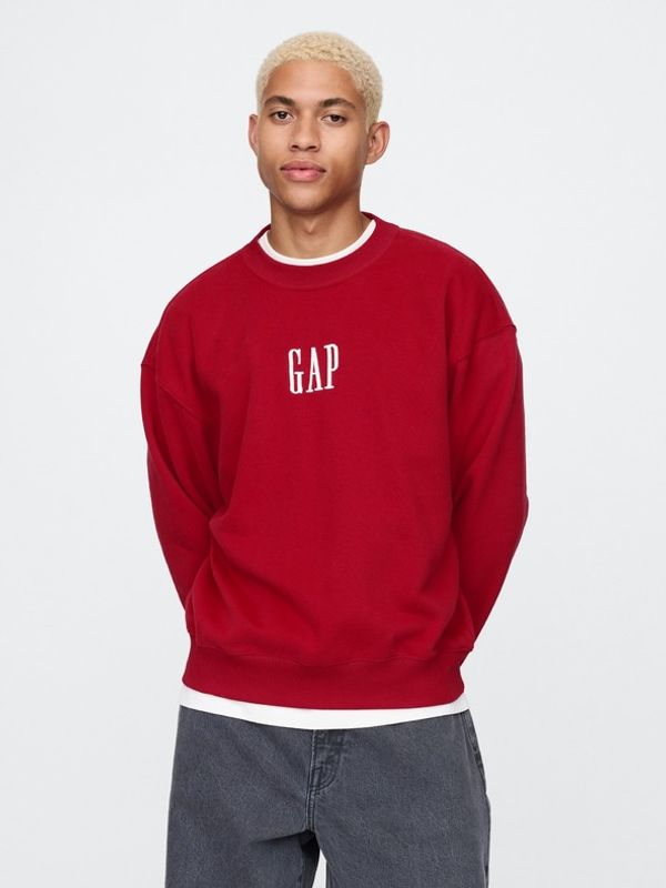 GAP GAP Majica dugih rukava crvena