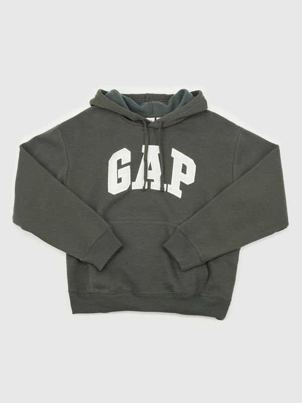 GAP GAP Majica dugih rukava siva