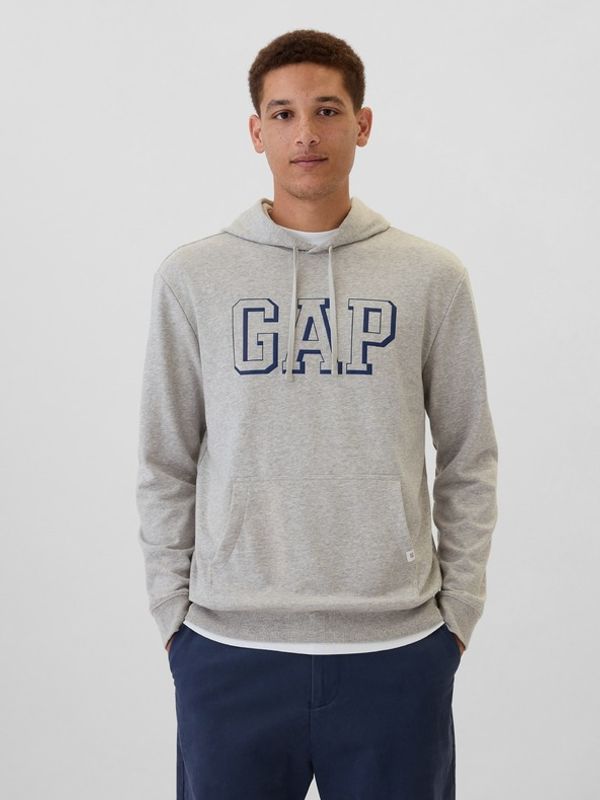 GAP GAP Majica dugih rukava siva