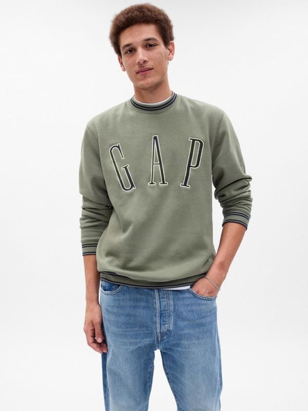 GAP GAP Majica dugih rukava zelena