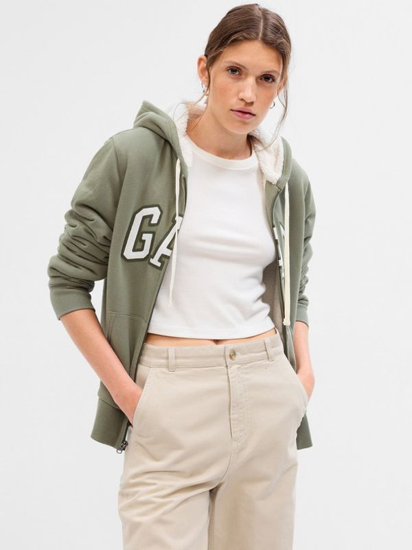 GAP GAP Majica dugih rukava zelena