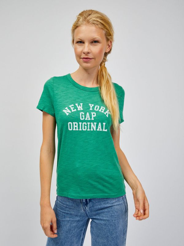 GAP GAP New York Majica zelena