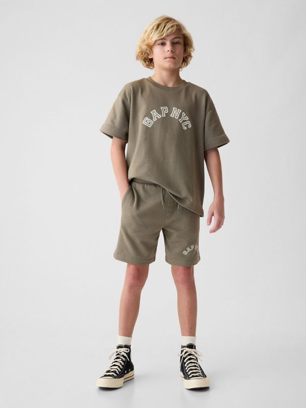 GAP GAP NYC Kratke hlače dječje zelena