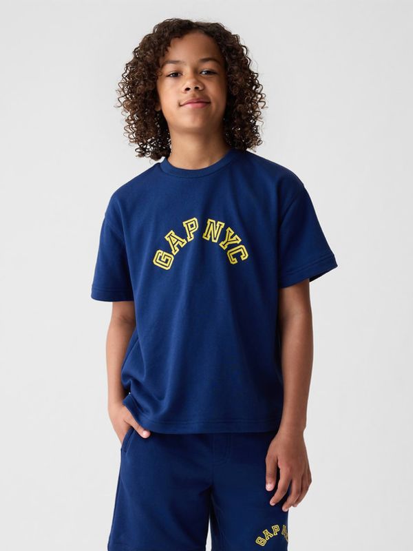 GAP GAP NYC Majica dječja plava