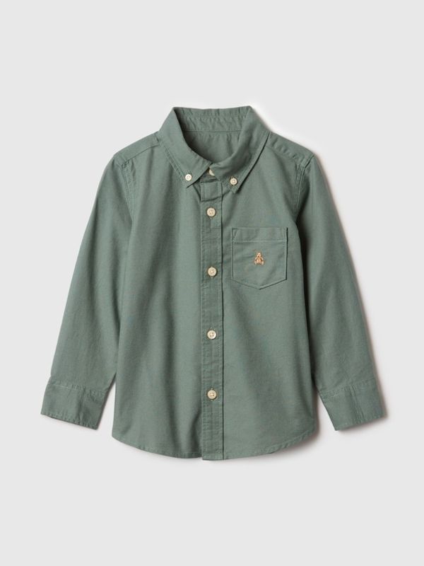 GAP GAP Oxford Košulja zelena