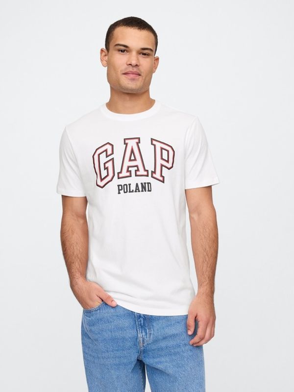 GAP GAP Poland Majica bijela