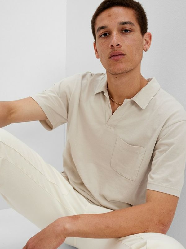 GAP GAP Polo Majica bež
