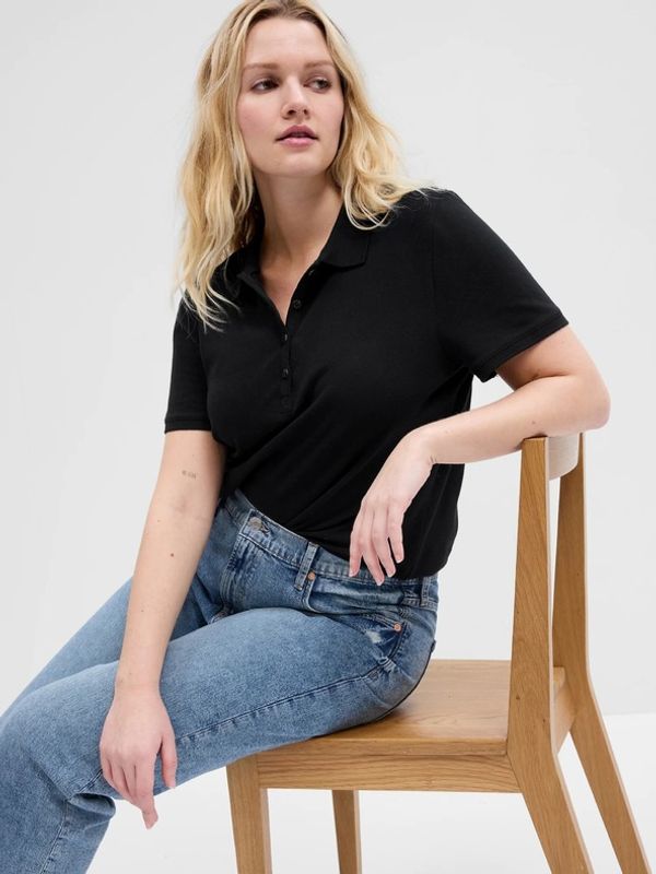 GAP GAP Polo Majica crna
