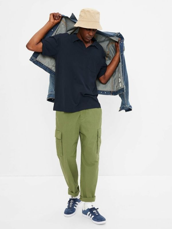 GAP GAP Polo majica plava